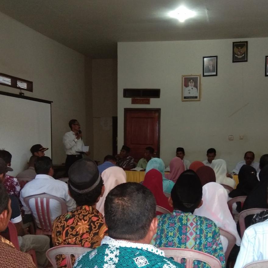 PEMBENTUKAN PANITIA LOMBA DESA TINGKAT KABUPATEN TAHUN 2020